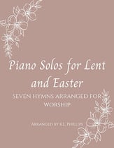 Piano Solos for Lent and Easter piano sheet music cover